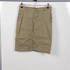 Vintage Y2K Yuka Jeans Studded Pencil Skirt